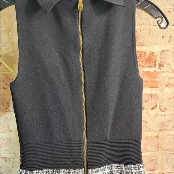 Ted Baker London Black and White Mini Dress - Picture 2 of 16